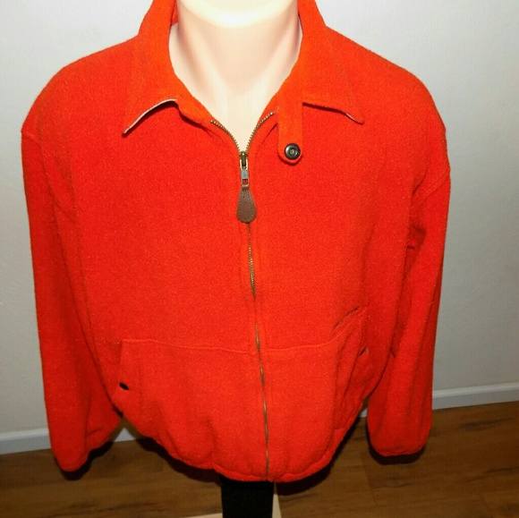 polo orange jacket
